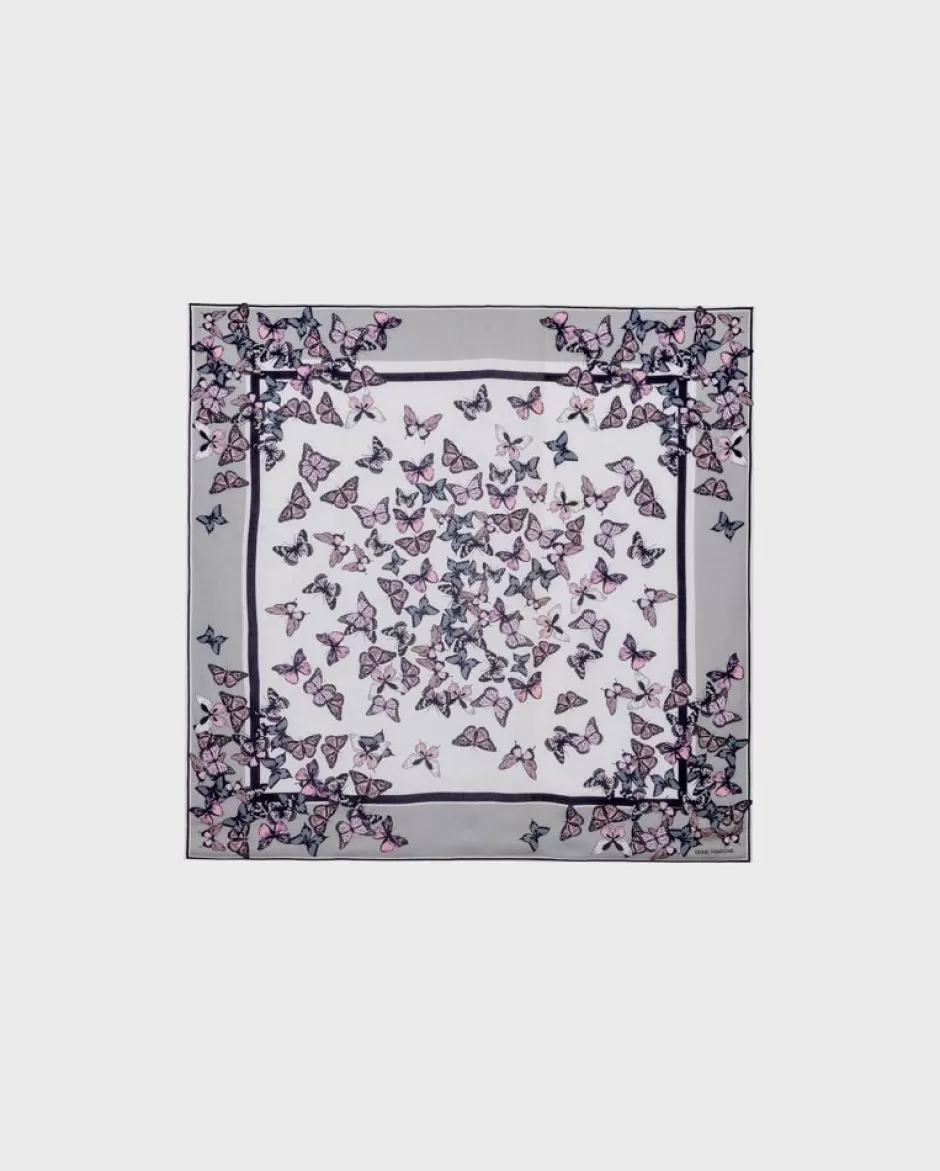 Anne Fontaine Scarves*Butterfly Print Scarf