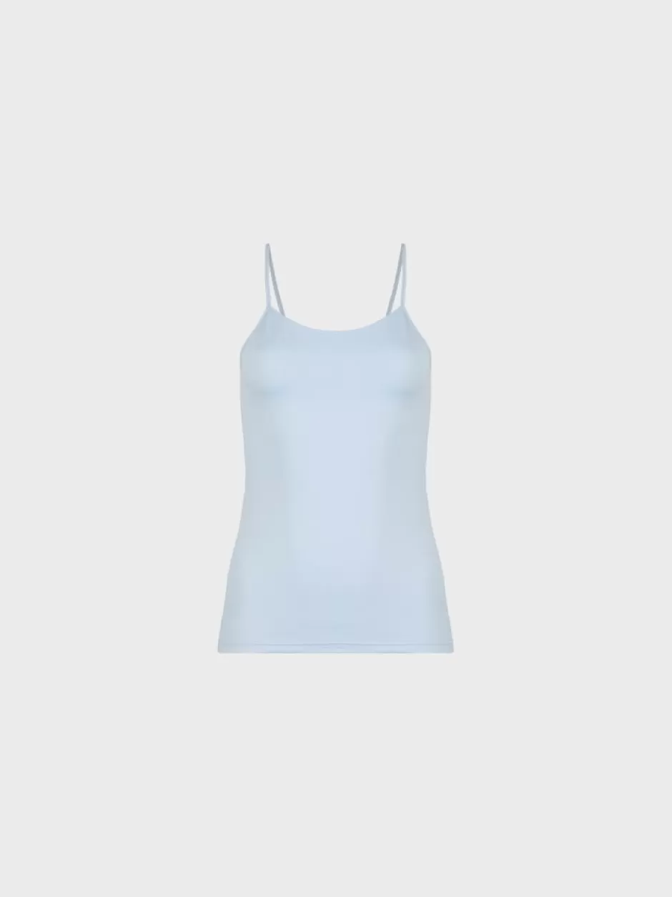 Anne Fontaine Camisoles*Riviera Thin Strap Camisole Blue