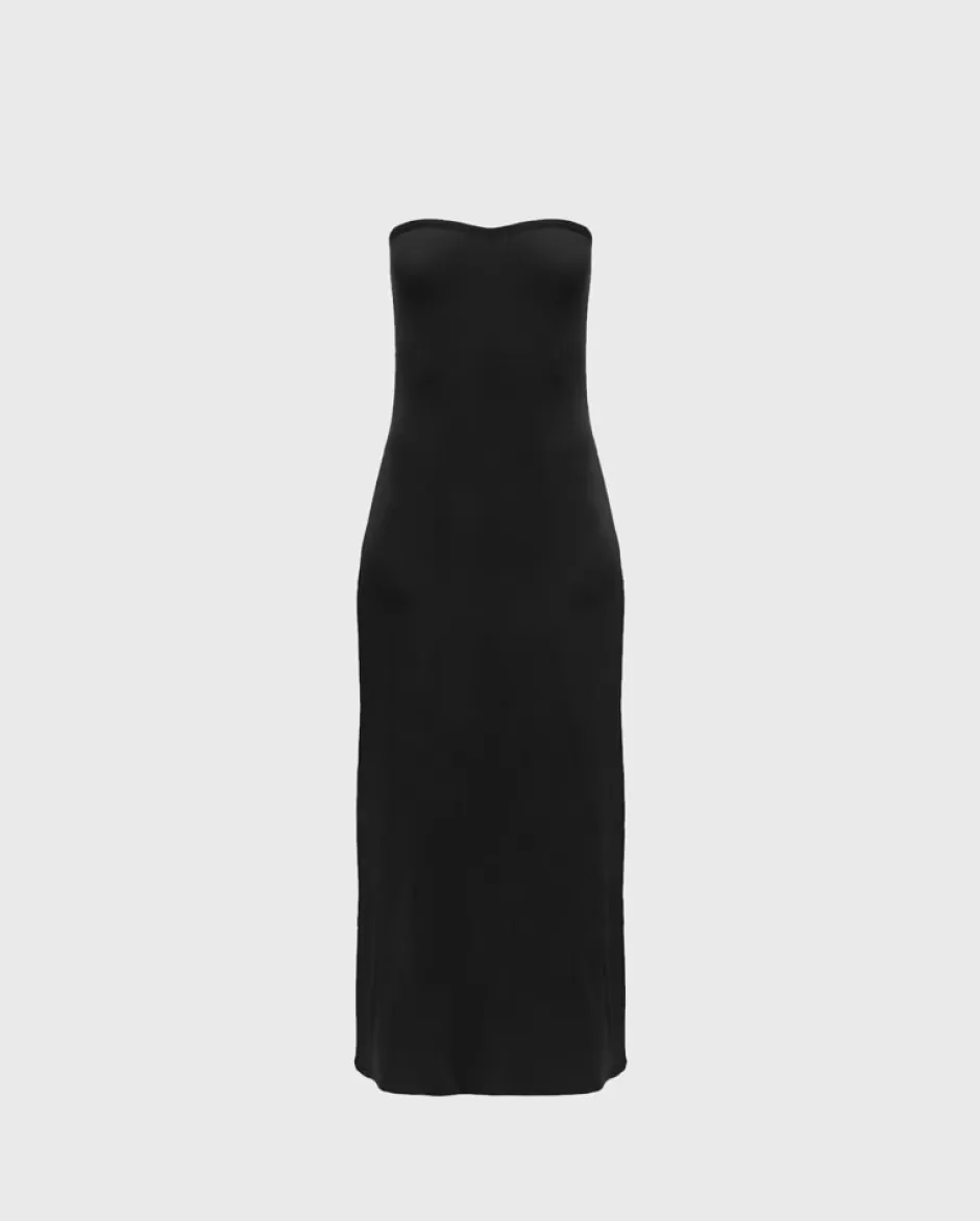 Anne Fontaine Dresses*Strapless Maxi Dress Black